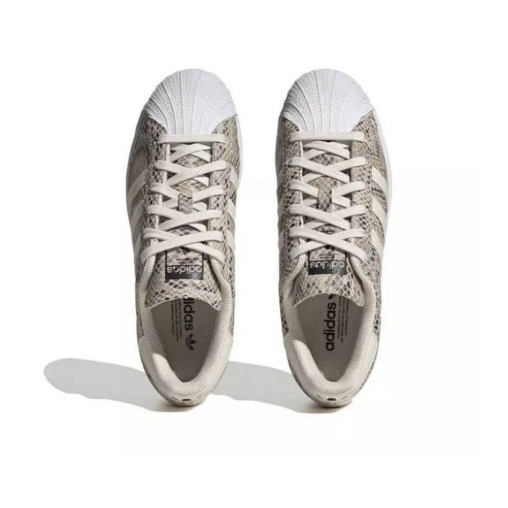 Adidas Originals Superstar Snakeskin Wonder White Women's Shoes GW2192 - Picture 5 of 15